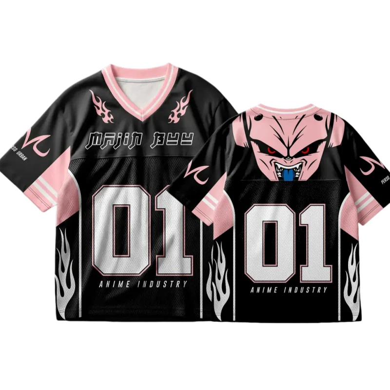 

2026 Anime Cosplay Tshirt Special Edition Dragon Ball Football Jersey Men Women Oversize Quick Dry Sport Tshirt Kid/Adult Y2k