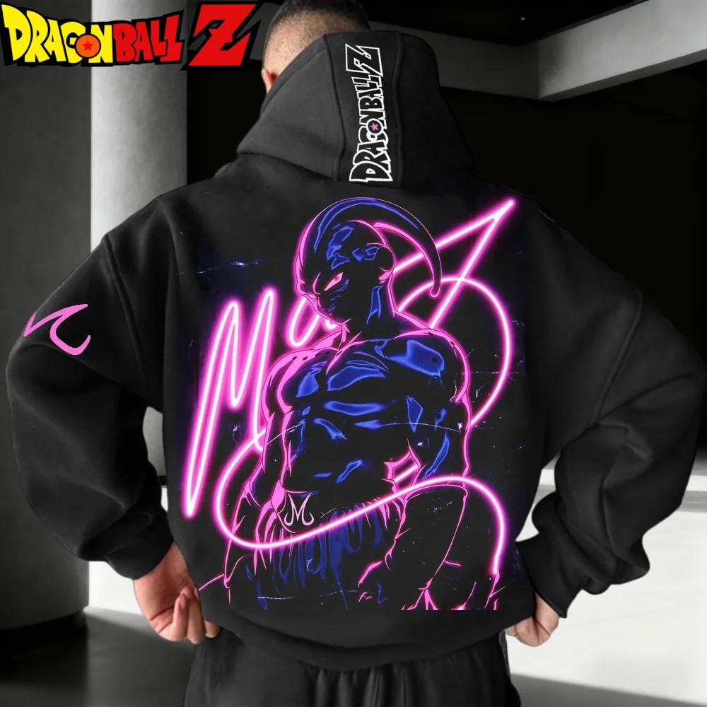 

Dragon Ball Men's Zipper Coat Hoodie Sweater Long Sleeve Japanese Anime Autumn/Winter Men's Women's Pure Cotton Zipper Hoodie
