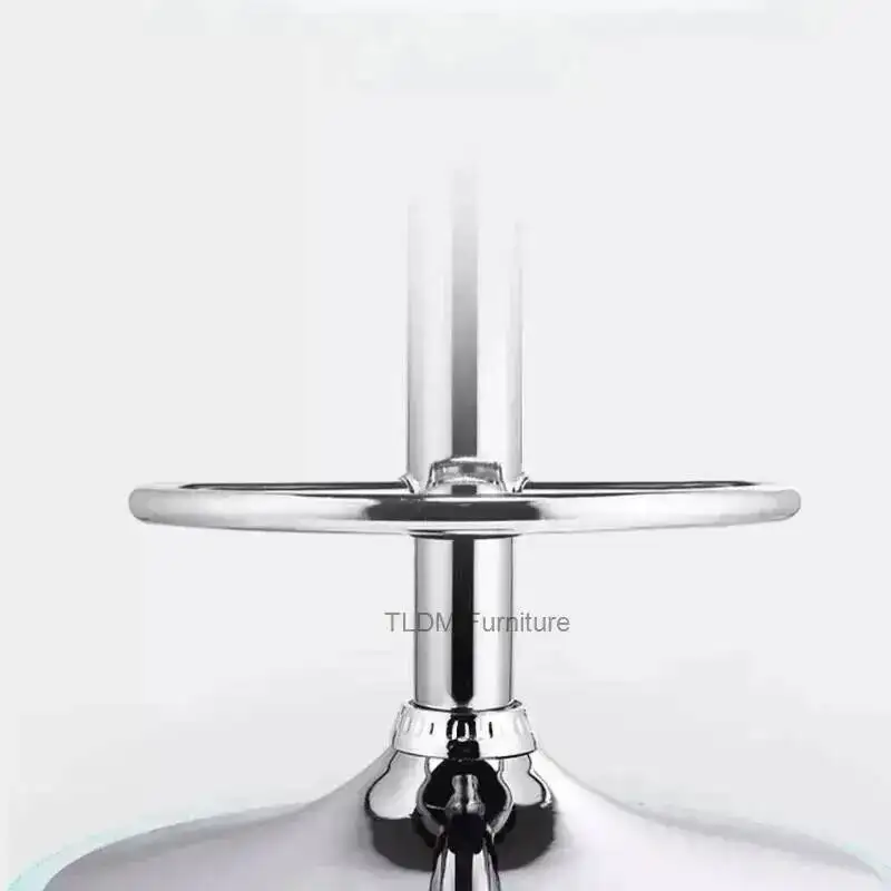 

Silla Dining Hotel Bedroom Bar Chairs Antique Home Relaxing Backrest Regulation Chairs Furniture PU Leather Elegant Comedor