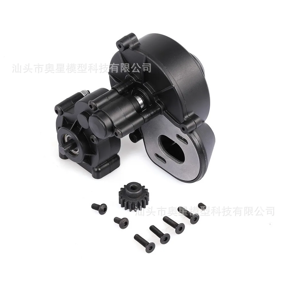 Black Friday 1/10 Scale Axial SCX10 Austar Gearbox Transmission Assembly Key Parts for RC Car - 540-Size Motor Compatible Model