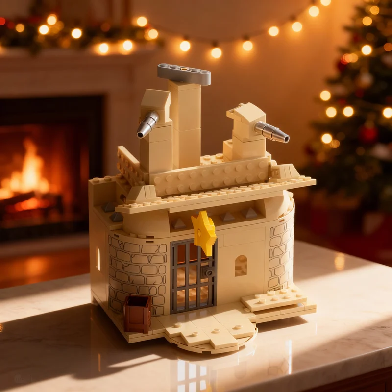 

111pcs MOC Western BraveStarr Marshal S Office Fort Kerium Model Building Blocks Architecture Christmas Gifts Brick Toy Birthday