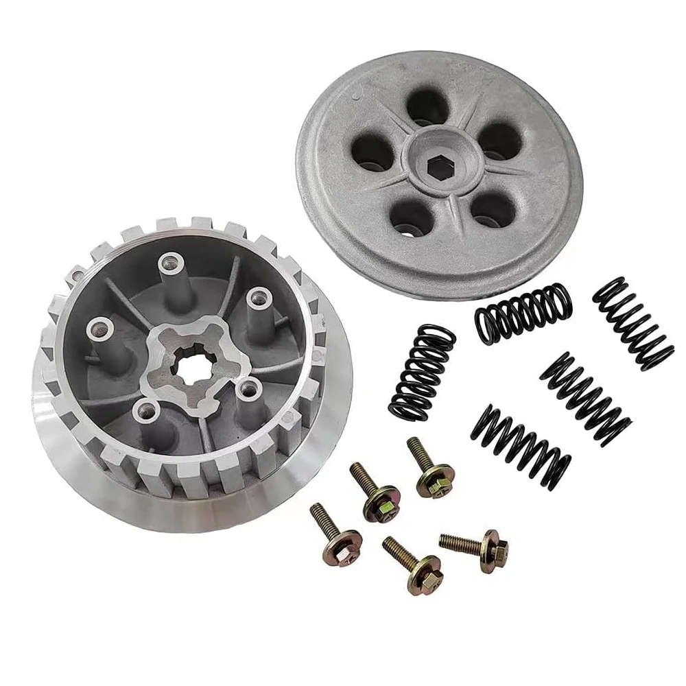 Clutch Center Inner Hub & Outer Pressure Plates For Yamaha Blaster 200 1988-2000 2001 2002 2003 2004 2005 2006