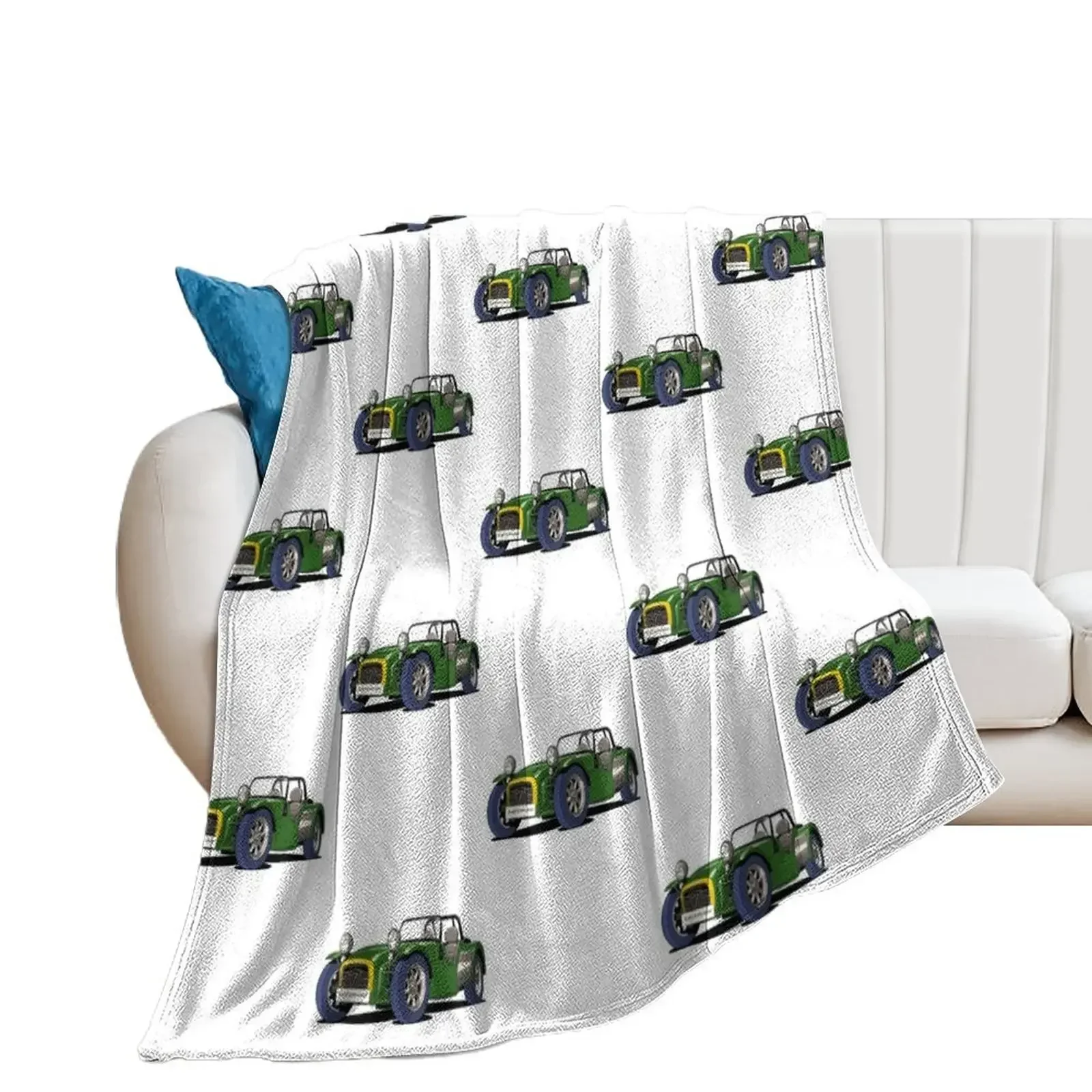 

Caterham Seven Throw Blanket halloween Furrys Cute Plaid Blankets