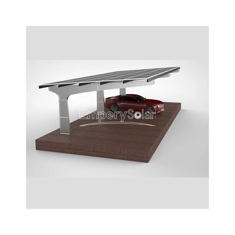Customized Solar Panel System Excellent Water-proof Carport Solar Carport