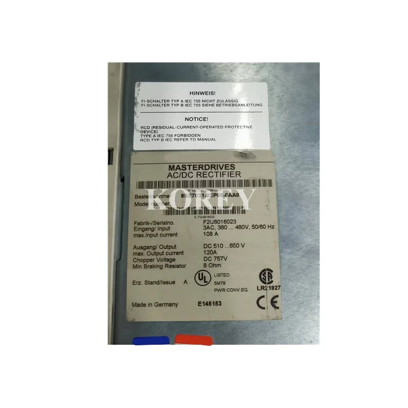 Driver 6SE7031-2EP85-0AA0 Spot