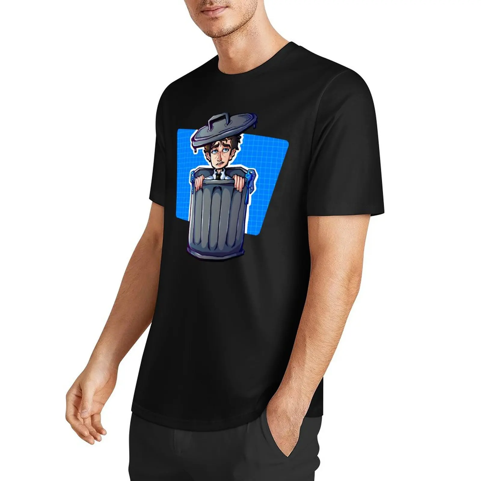 Paul in a trash can - TGWDLM - Starkid T-Shirt vintage anime shirt anime t shirts sweat custom t shirt men clothings