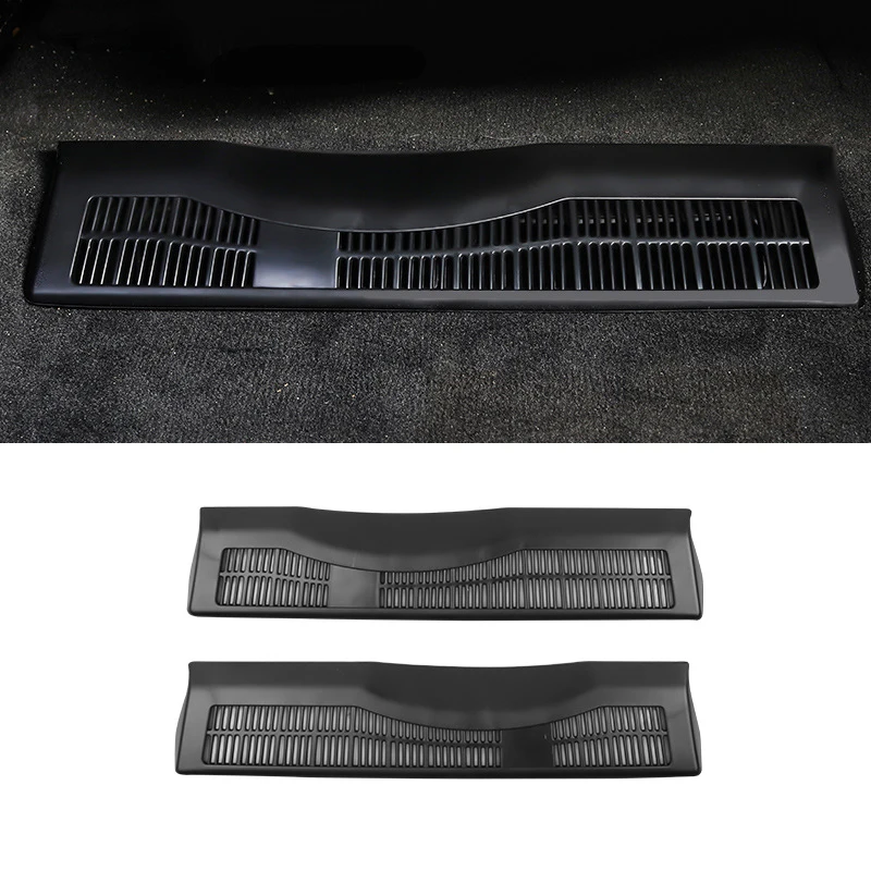 

2PC Car Under Seat AC Heat Air Conditioner Duct Vent Outlet Grill Protective Cover for Audi Q5L A6L Styling Interior Accessories