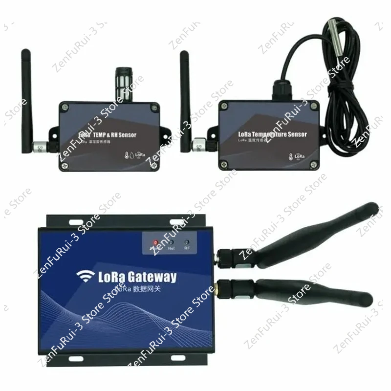 Warehouse Shop Temperature Monitoring LoRa or LoRaWAN Sensors