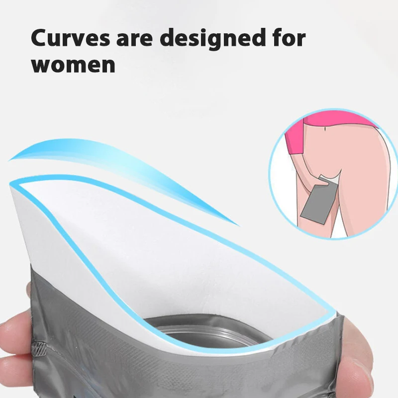 4Pcs 700 ML Women Disposable Urinals Emergency Portable Car Urine Bag Vomit Bags Mini Toilet Emergency