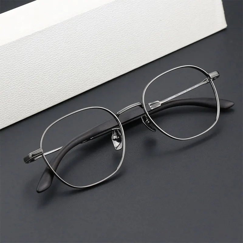 

Wind Red Wooden Titanium Luxury Glasse Frame Men Fashion Brand Design Glasses Frame Woman Retro Square Ultralight Frame Z600