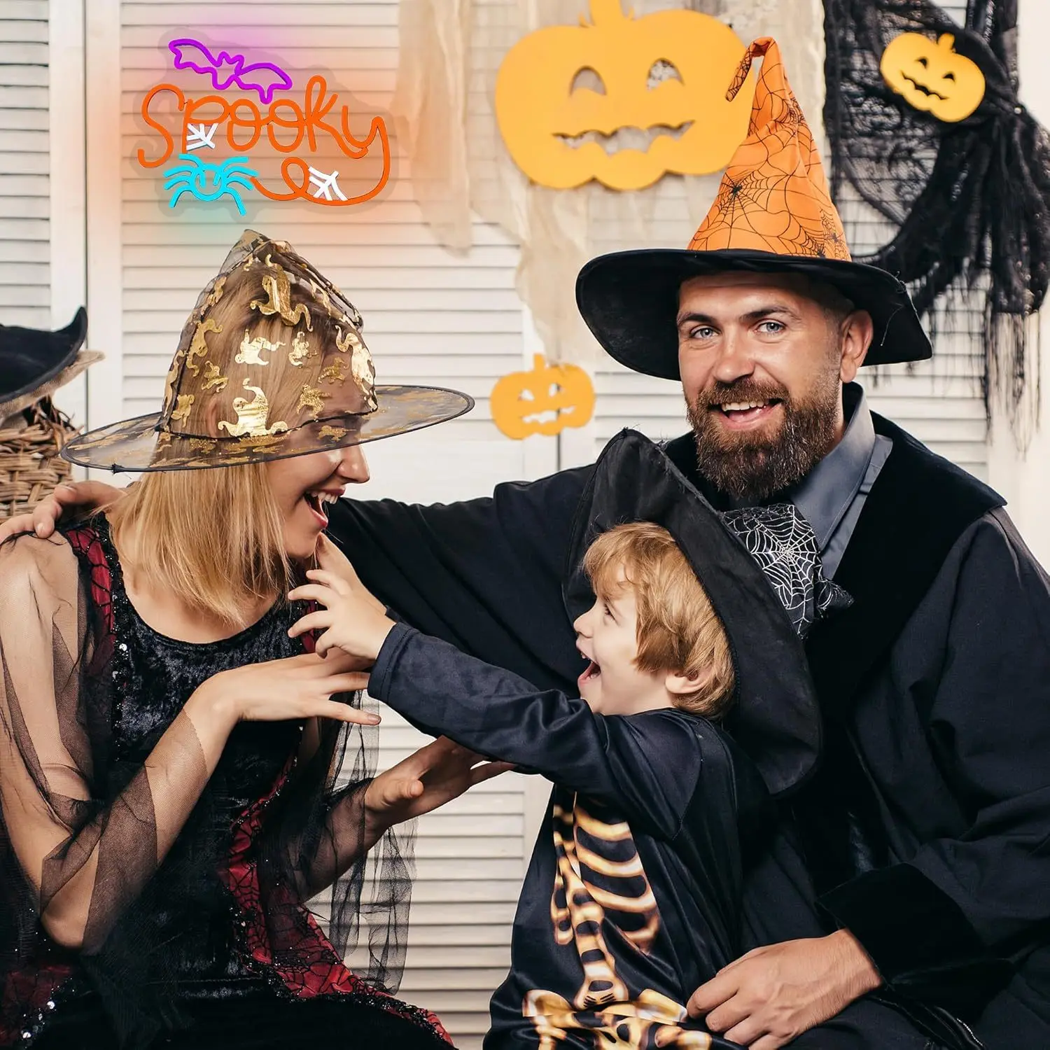 ﻿   مخيف ضوء النيون تسجيل USB عكس الضوء LED النيون تسجيل الجدار الديكور لغرفة النوم غرفة ألعاب غرف معيشة هدايا حفلة عيد ميلاد