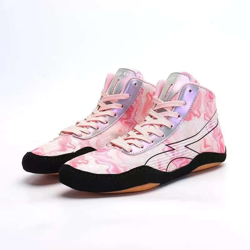 professional-men-women-wrestling-sneakers-indoor-fighting-shoes-unisex-high-top-boxing-shoe-couples-comfortable-boxing-sneakers