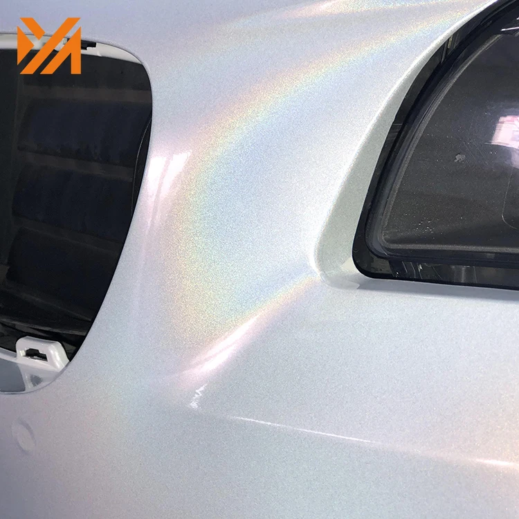 ฟิล์มไวนิลหุ้มรถยนต์แบบโฮโลแกรม ขนาด 1.52x18 เมตร แบบม้วน พร้อมระบบไล่อากาศ