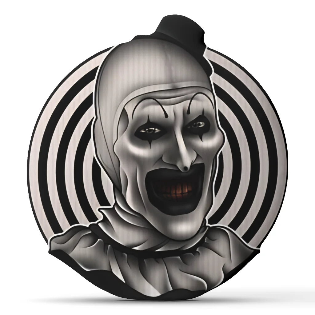 Terrifier The Clown Cushion Irregular Stuffed Throw Pillow Home Decor Gift Sofa Bed