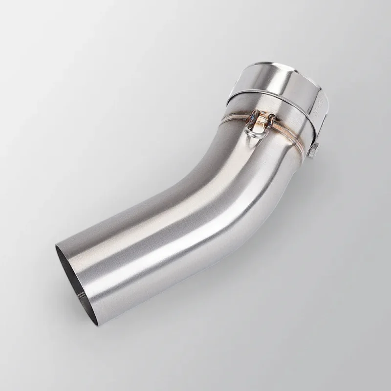 For Kawasaki ZX4R ZX4RR 2023-2024 Mid Link Pipe 51mm Titanium Alloy Stainless Steel Exhaust Muffler New 3