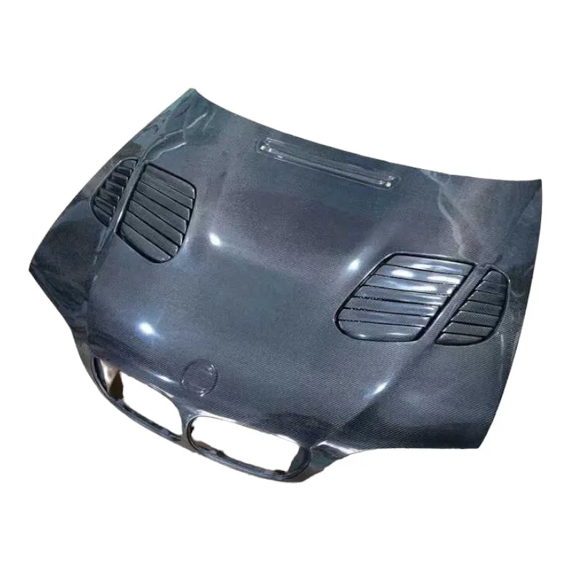 Carbon Fiber for BMW E46 M3 2 Door Car Front Hood Lid Bonnet,100% tested well view 5