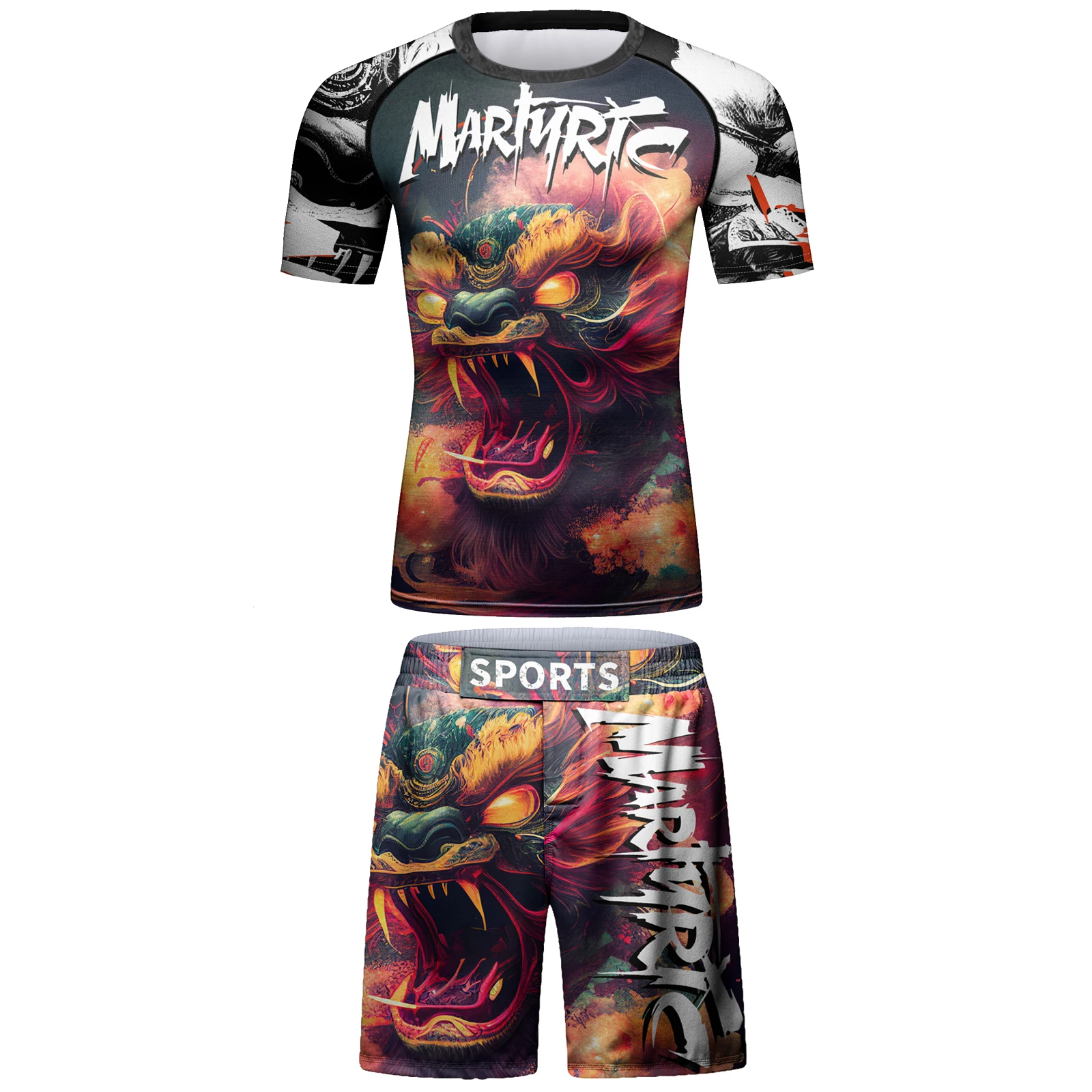 كودي لوندين مجموعات Rashguards الضيقة للرجال Bjj القتال قاعدة طبقة طماق كرة السلة الملاكمة البلوزات الملابس الرياضية