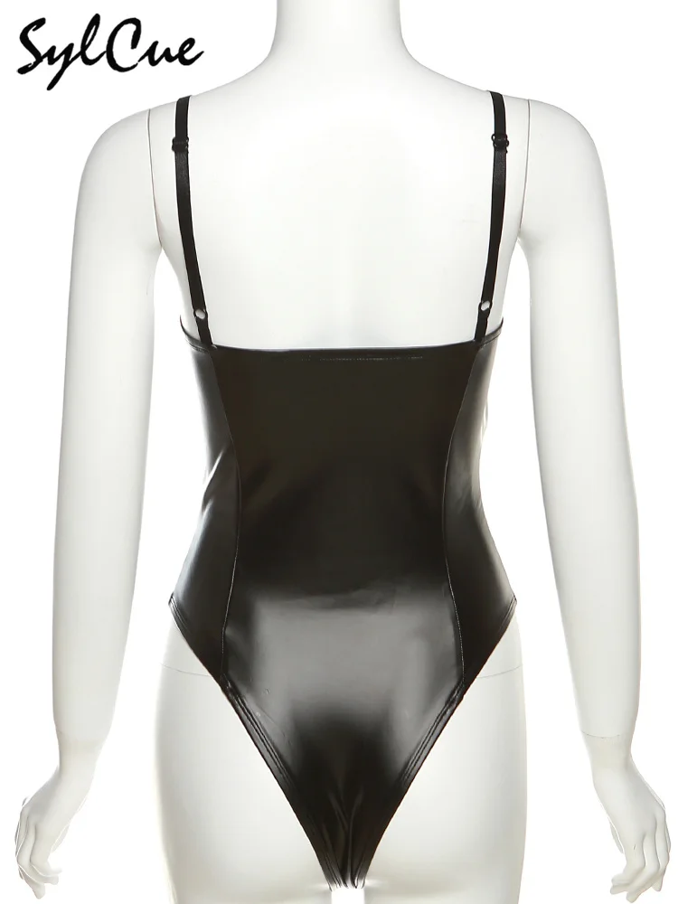 Sylcue Sexy Nachtclub Spice Girls Retro Matte Persönlichkeit Vertrauen Reife Feminine Vielseitig Coole Frauen Sommer Sling Overall