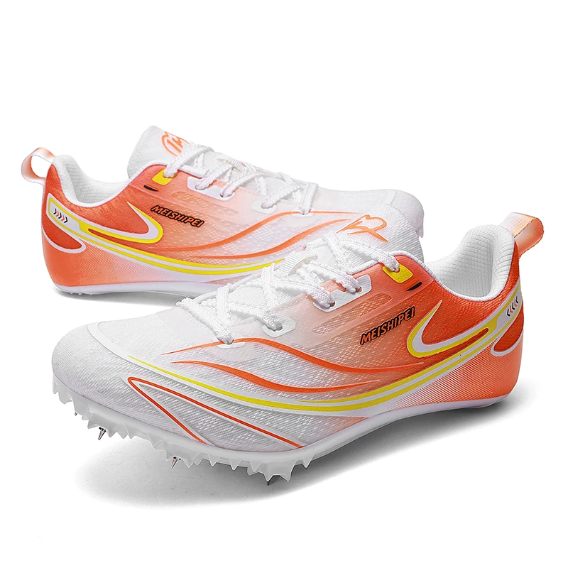 

Men's Women's Spikes Athletics professional Athletic shoe Spikes Tracking Shoes Athletics Sneaker Match Training High Quality