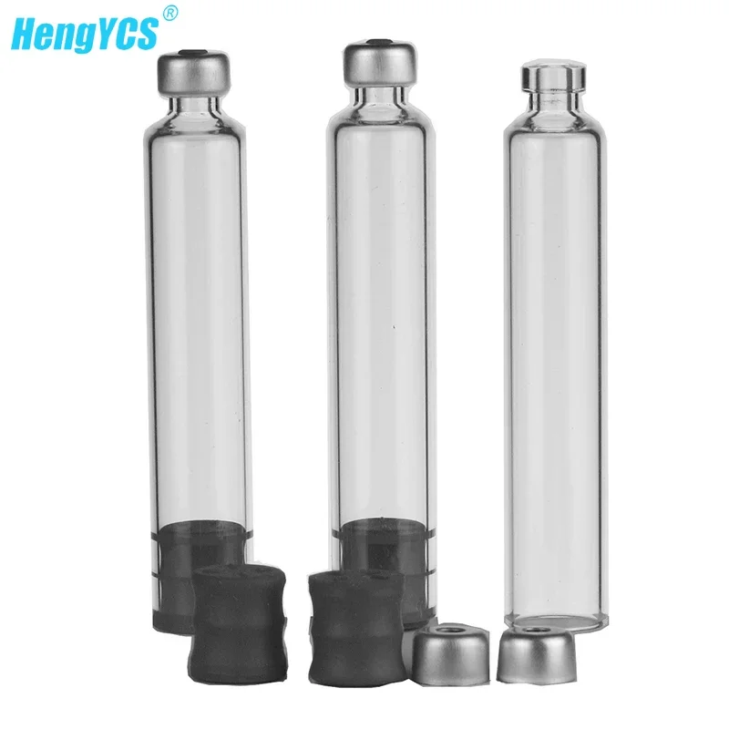 Beauty health 3ML Borosilicate Glass Individual Packaging Cassette Bottle for Insulin Injection Quantum Pen Water Beauty Bottle