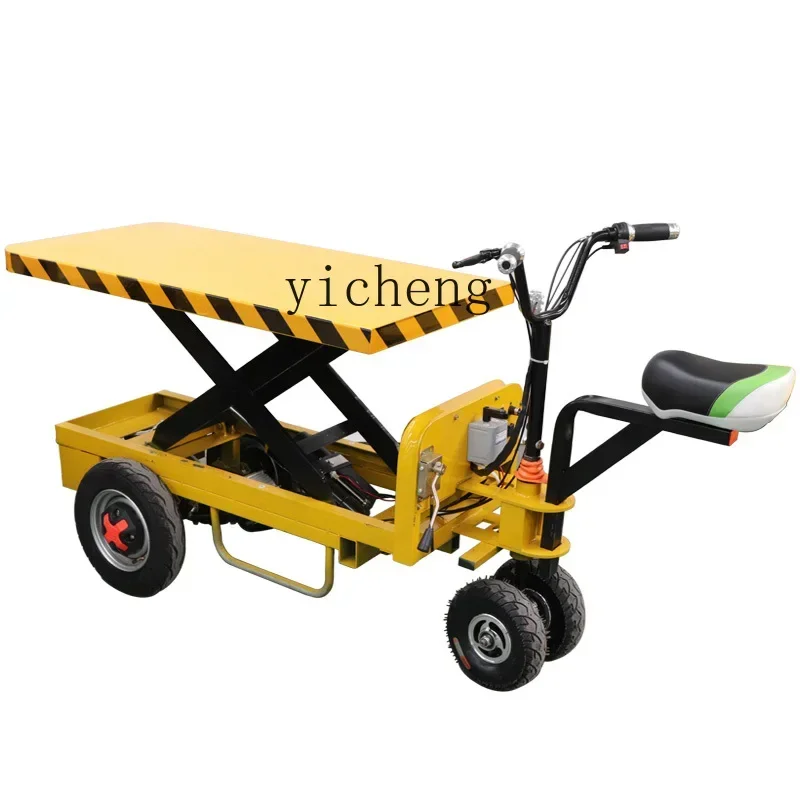 

TQH Electric Lifting Flat Truck Load King Mobile Hydraulic Lifting Platform Push Truck Hand Push Truck