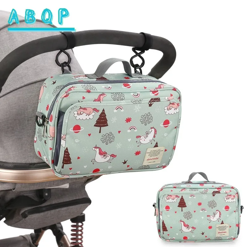 

Baby Stroller Bag Cartoon Fashion Large Capacity Baby Stroller Bag Multi-functional Waterproof Baby Diaper Supplies Storage Bag