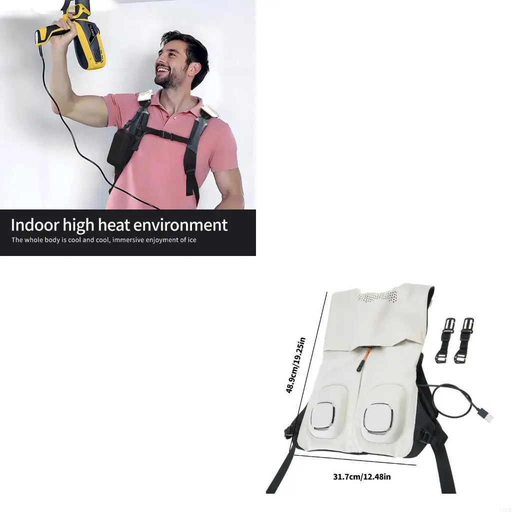 

Практическое охлаждение спортивного жилета Охлаждение устройства охлаждение жилет Ткани