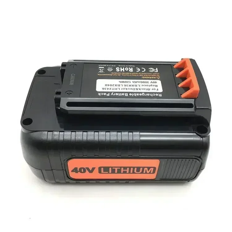 

For Black Decker 36v/40V 8000mAh Li-ion Rechargeable Power Tool Battery LBXR36 BL2036 LBX2040 LST136,LST420,LST220