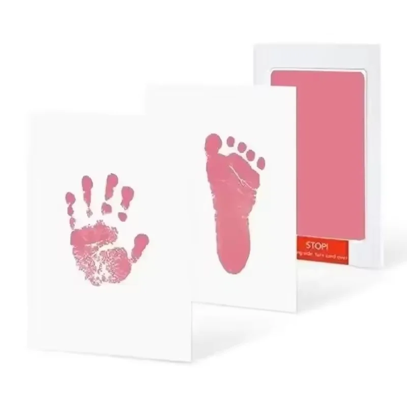 Cute Pet Footprints Ink Pad Year Old Commemorative Siblings Ink Pad Student Graffiti Handmade Printing Mud view 2