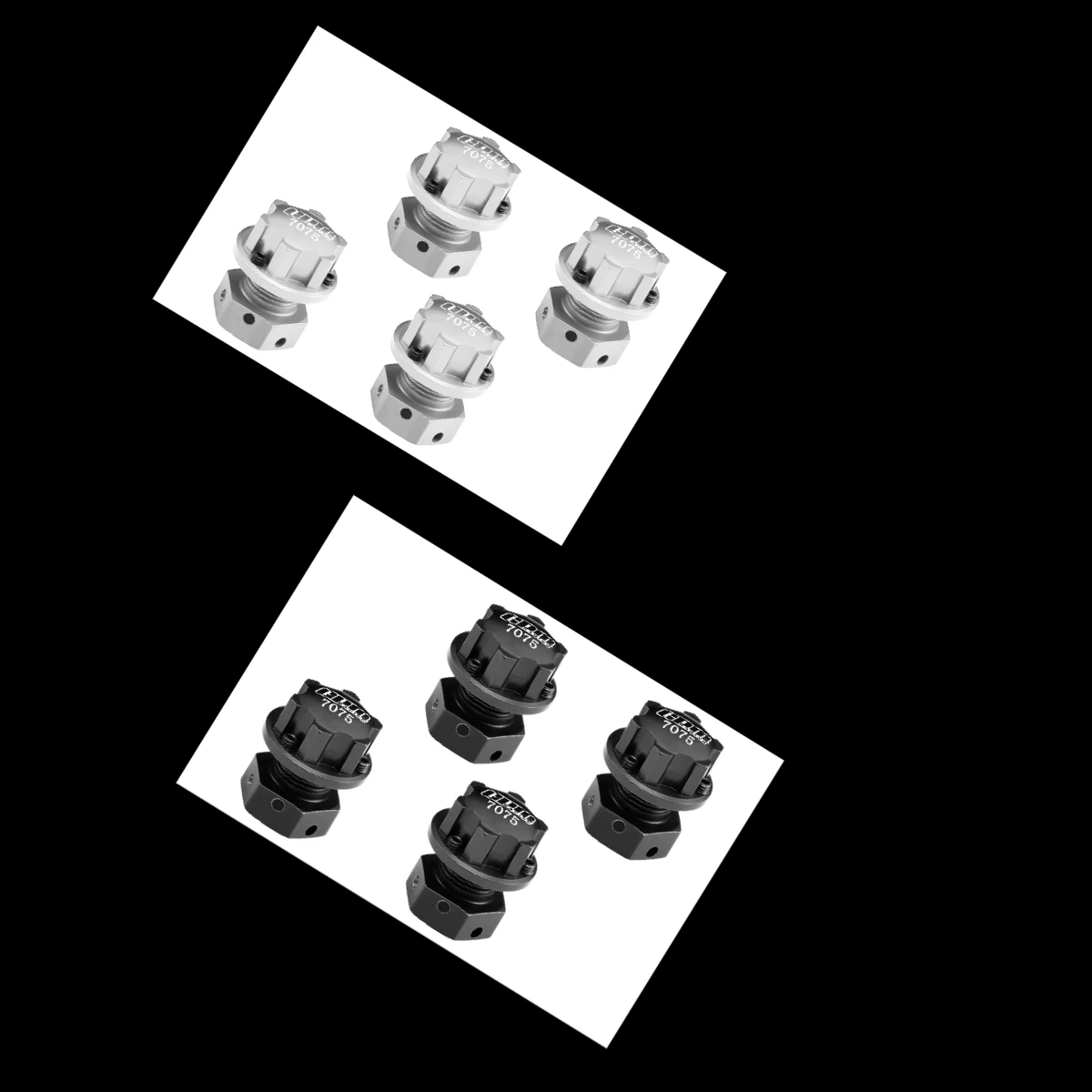 

ARRMA 1/7 Limitless 8S Aluminum 7075 Wheel Hex Nut And Wheel Lock Nut Compatible with Gear Box 17mm