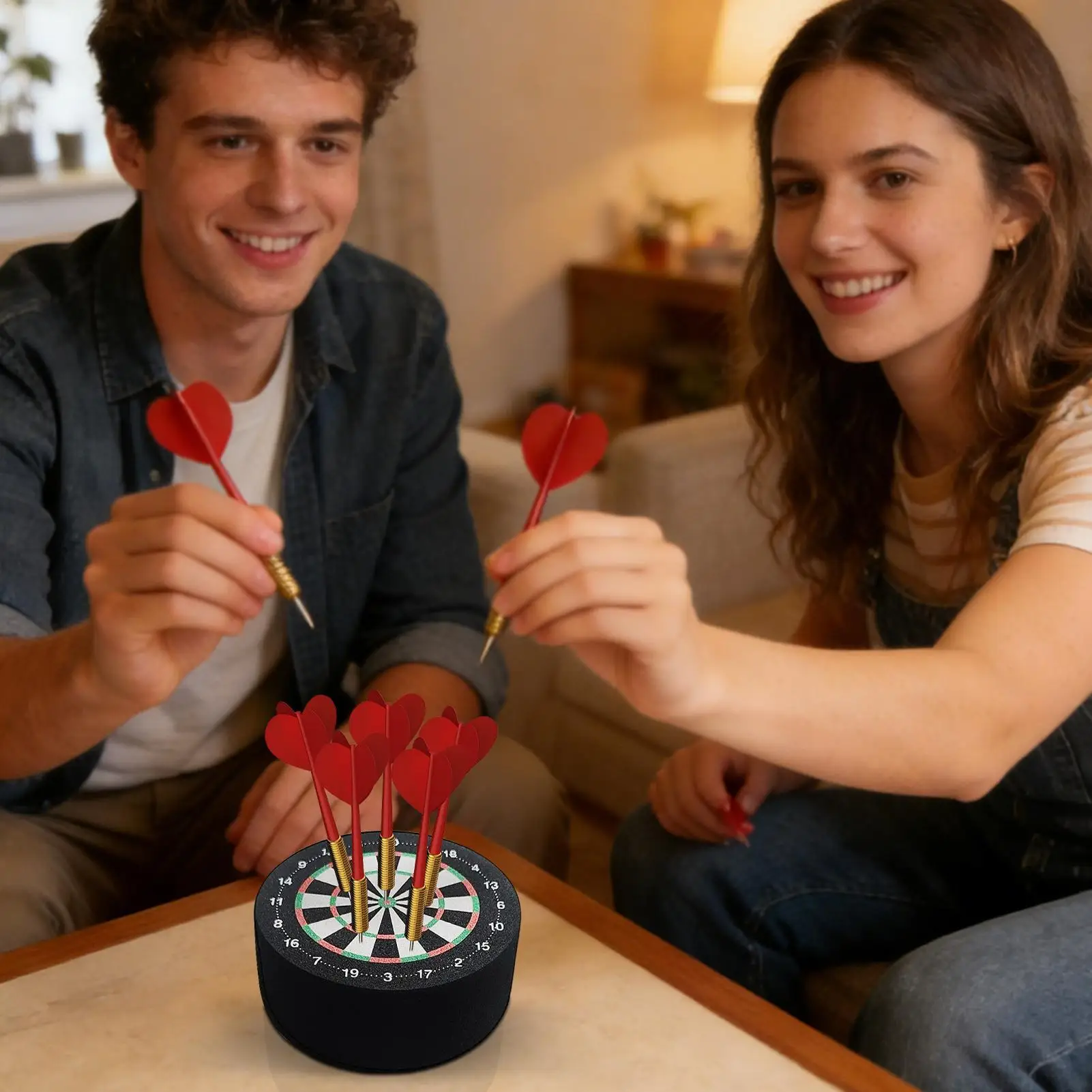 

EVA Mini Dart Holder Organizer Station Dart Desk Stand for Adults Lovers Players Game Room Home Club Desk Shelf Organization