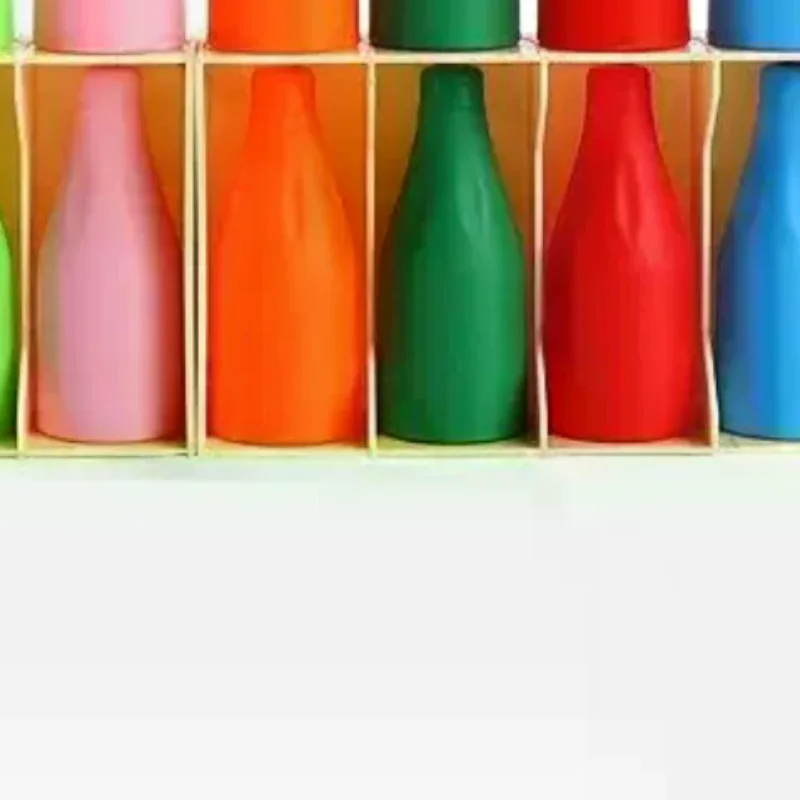 1 ชุดของเล่นปริศนาเครื่องดื่มสำหรับเด็กการจับคู่สีในวัยเด็กการทายความสนุกฝึกความจำเกมกระดานแบบโต้ตอบของขวัญปาร์ตี้