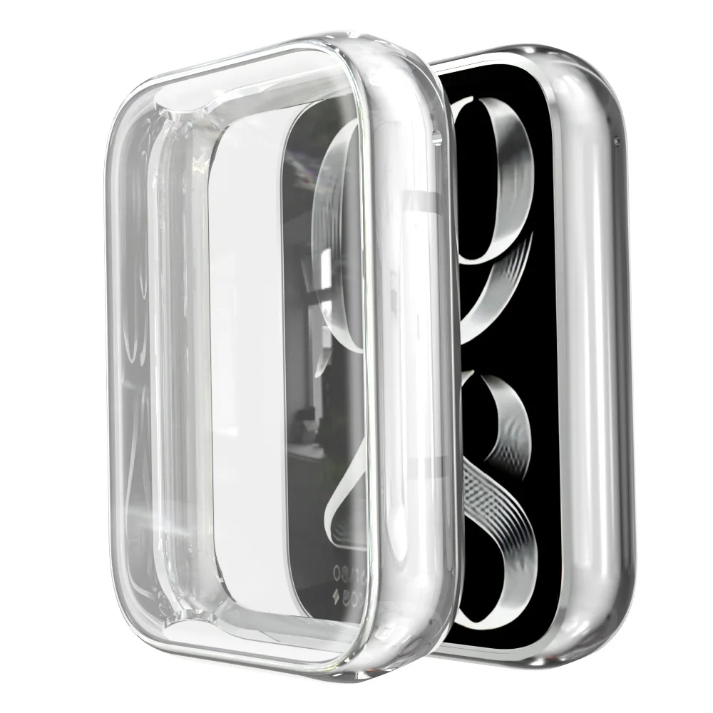 Suitable for Xiaomi Band 8 Pro protective case, electroplated tpu full cover watch case Xiaomi 8pro smartwatch protective case