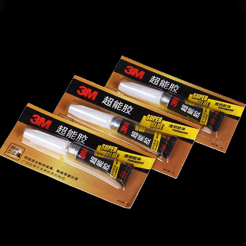 3M AD118 Glue Instant Dry Fast Drying Glue Bonding Plastic Rubber Metal 0.2g Quick Curing Adhesive