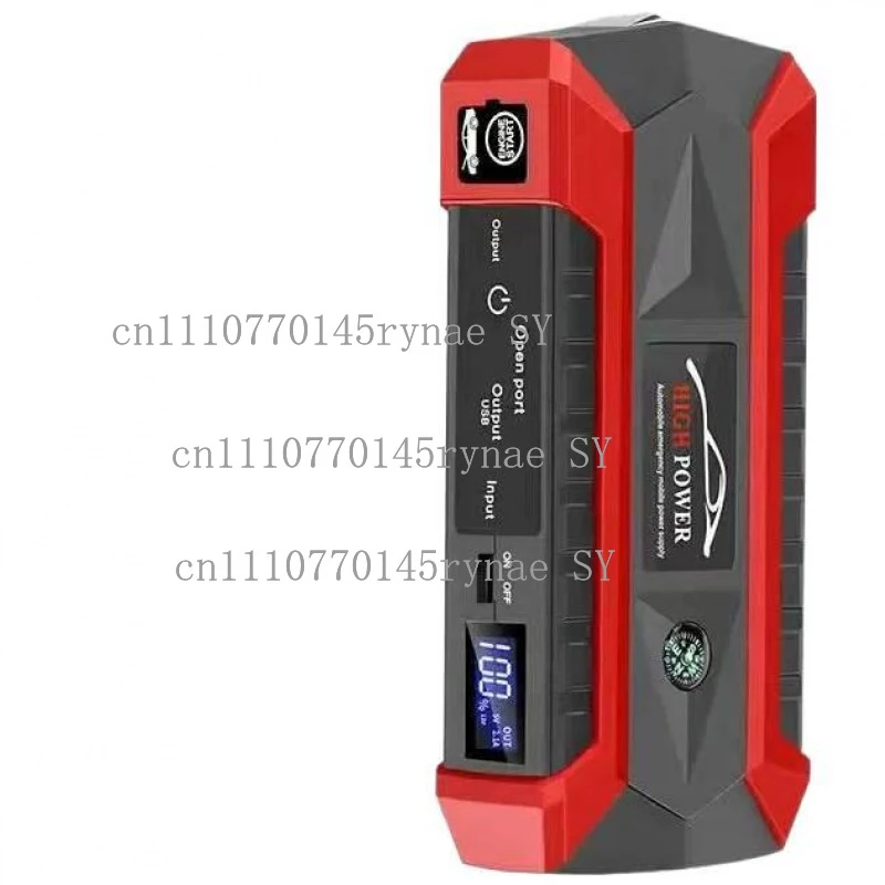 600A 12V 39800mAh Car Jump Starter Power Bank With Air Pump For Car Battery Emergency
