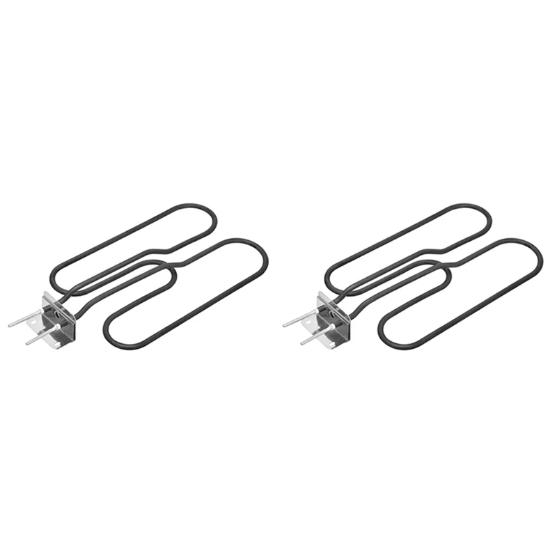 2X 66631 / 65620 Weber Electric Grill Replacement Parts Heating Elements 2200W For Weber Q140 / Q1400 EU Plug