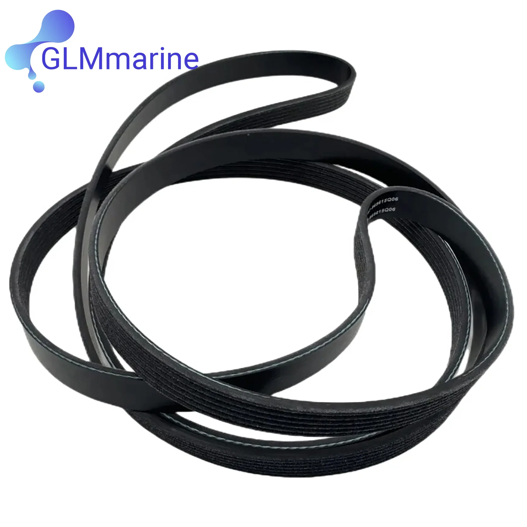 57-865615Q06 Serpentine Belt Fits for MerCruiser Stern Drive 350MAG 454MAG 502MAG 5.0 6.2 7.4L Marine Engines 865615006 18-15102