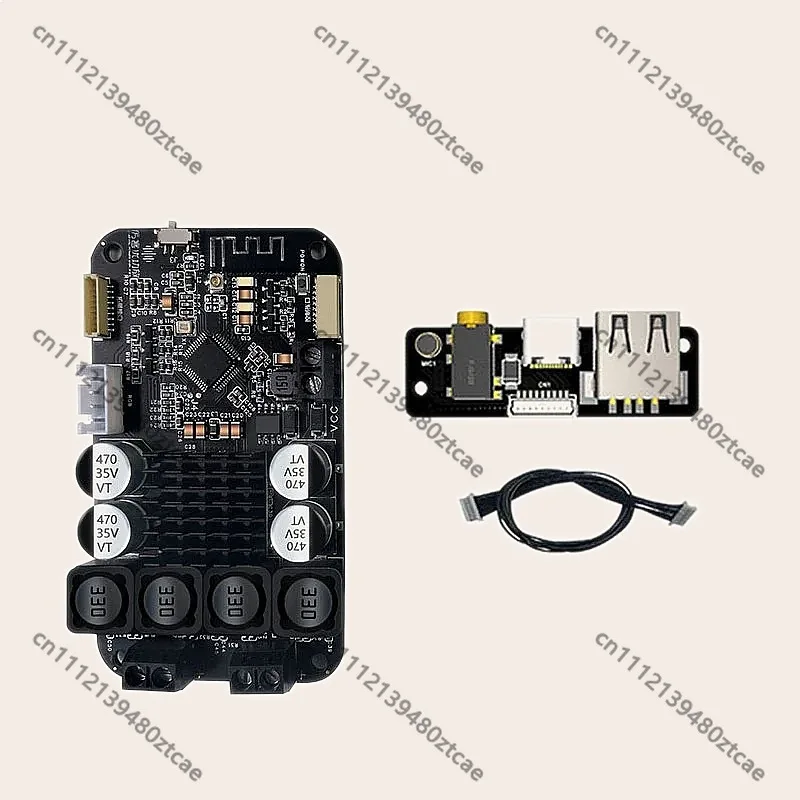 DSP Digital Bluetooth 5.0 Power Amplifier Board 30Wx2 50Wx2 Electronic Frequency Module TWS Pairing Bass 2.0