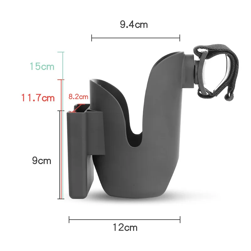 Stroller Cup Holder Universal Stroller Bottle Holder Children's Cart Kettle Water Cup Bottle