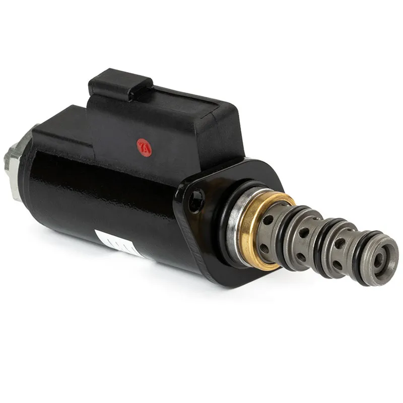 OEM 121-1491 1211491 121 1491 Red Dot Hydraulic Pump Solenoid 24V For Caterpillar For CAT 307B 315C 320C 325C E320B E320C E320D