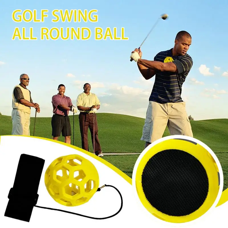 Golf Swing TRAINER Ball Golf Swing ARM ท่าทาง Corrector Golf Swing TRAINER เชื่อมต่อ Ball Swing ปีกไก่ Corrector
