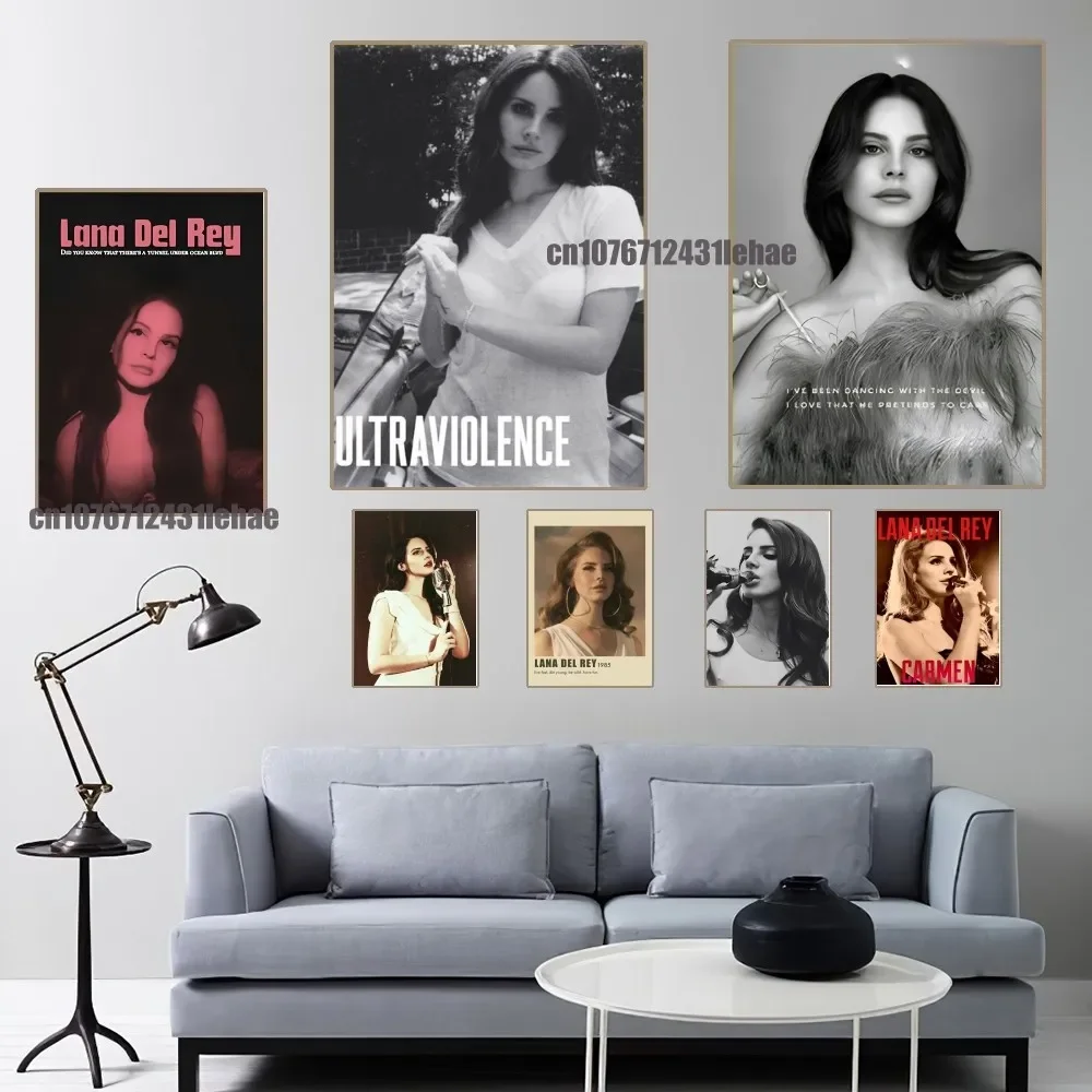 1pc Lizzy Grant Lana Del Rey   Poster Wall Sticker Bedroom Bedside Decoration Modern Art Indoor Hanging Painting