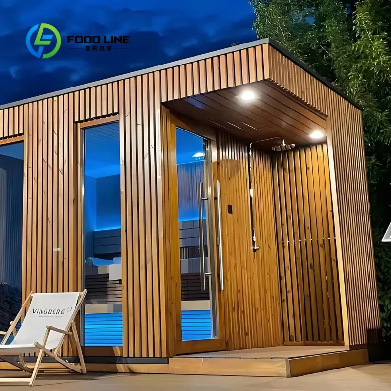 Customized Steam Sauna Room With Tempered Glass Door And Safety Handle For Private Home Spa Bulk Purchase Low MOQ Discount