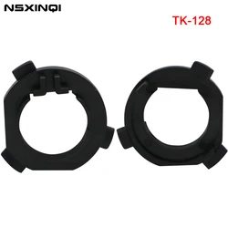 NSXINQI 2pcs H1 LED Car Headlight Bulb Base Holder Adapter Socket TK-128 For Kia Cadenza K7 Hyundai Grand Starex