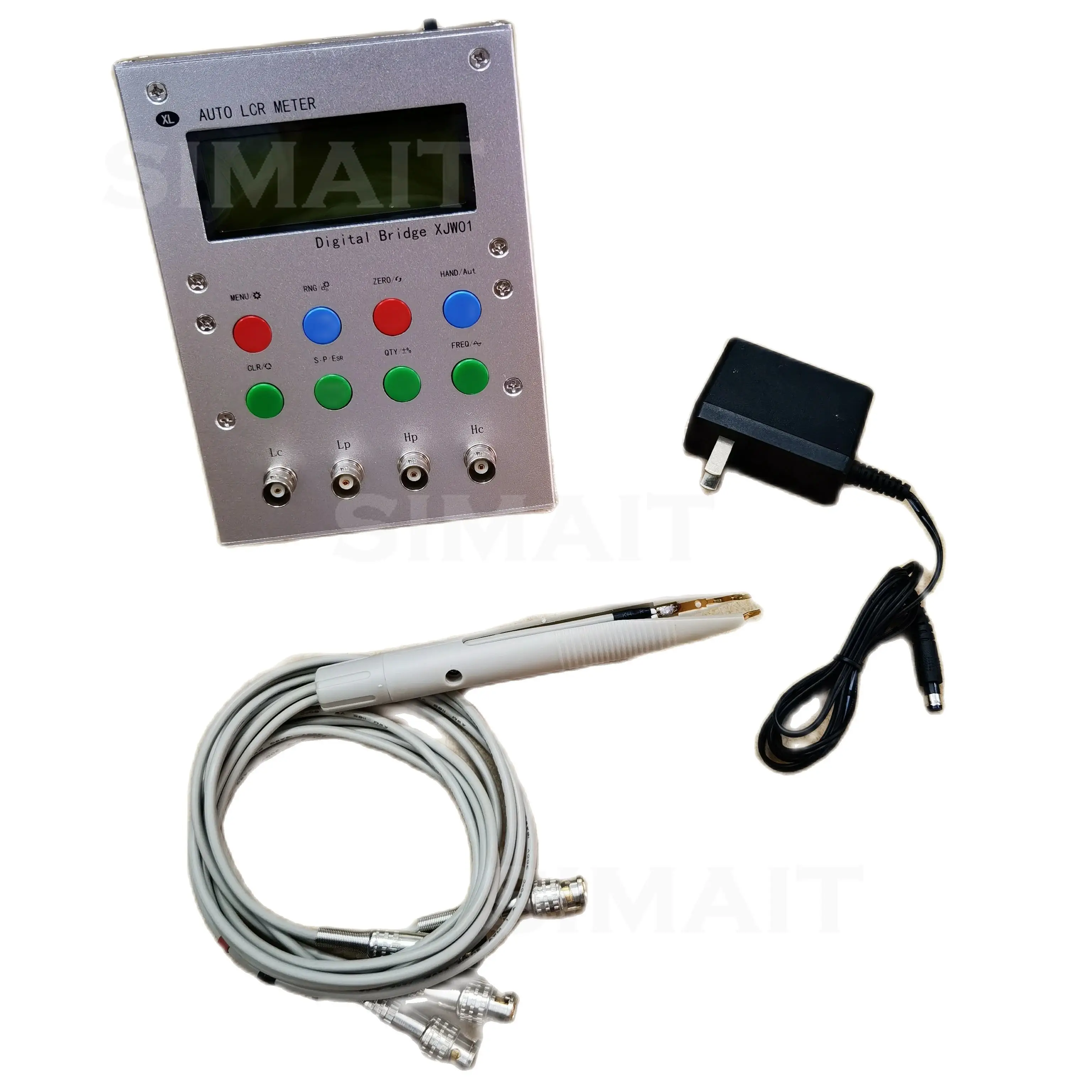 XJW01 LCR Digital Bridge Tester, 0.3% Accuracy Meter for Resistance/Inductance/Capacitance/ESR, Finished Metal Case view 4
