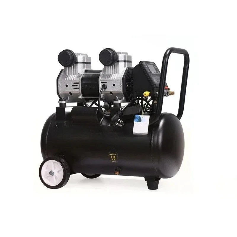 

Small S1680W-30L air compressor oil-free silent 220V air pump suitable for woodworking, nailing and painting
