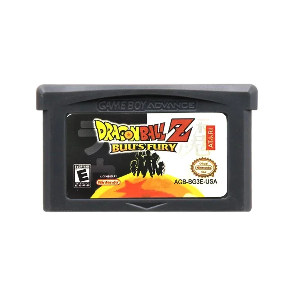 〓Dragon Ball GBA Game Cartridge 32-Bit Video Game Console Card Series Advanced Adventure Supersonic Warriors Buu's Fury image 3