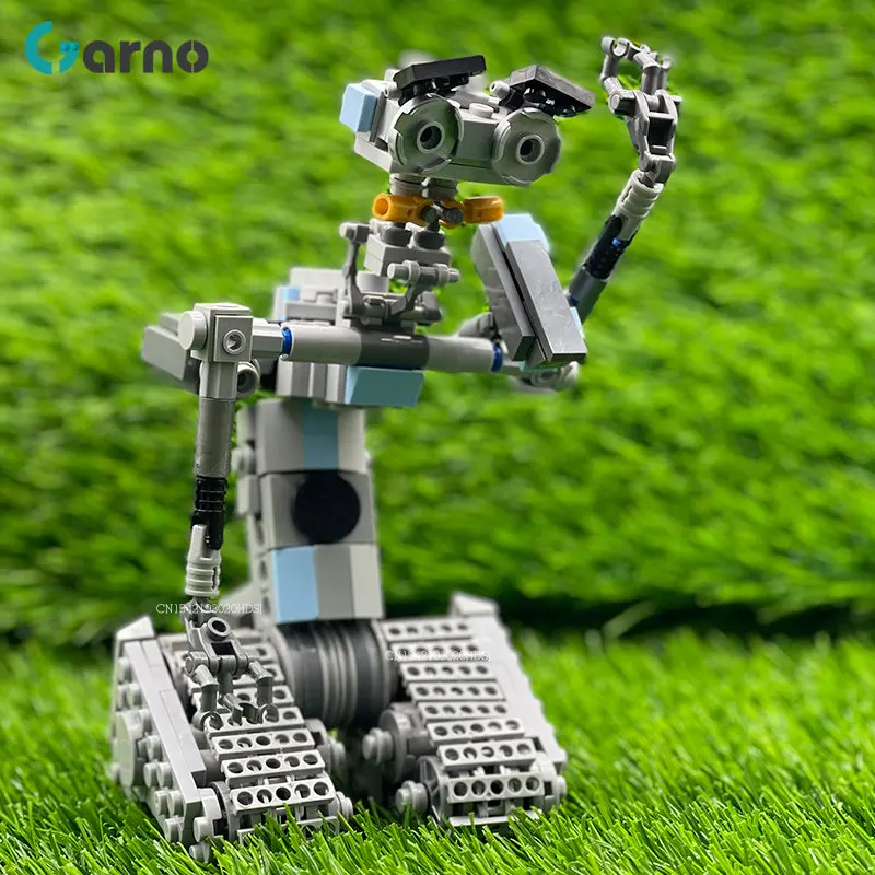 MOC Johnnyed 5 Movie Shorted-Circuits Military Emotional Robot Building Block Set for Astroed Robots Model Brick Toy KIds Gift