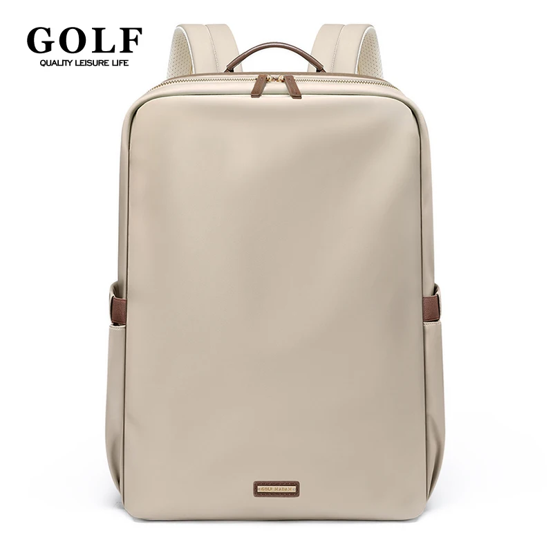 

GOLF Women's Backpack Laptop Backpack Bag 15 6 inches Female Waterproof Back Pack Ladies Office Solid Color Bags Multiple Pocket