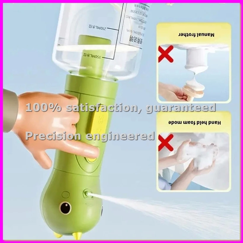 Rechargeable Electric Soap Dispenser Bubble Maker for Dog and Cats Bath Time in Bathroom and Outdoor Activity Pet Supply-AD23